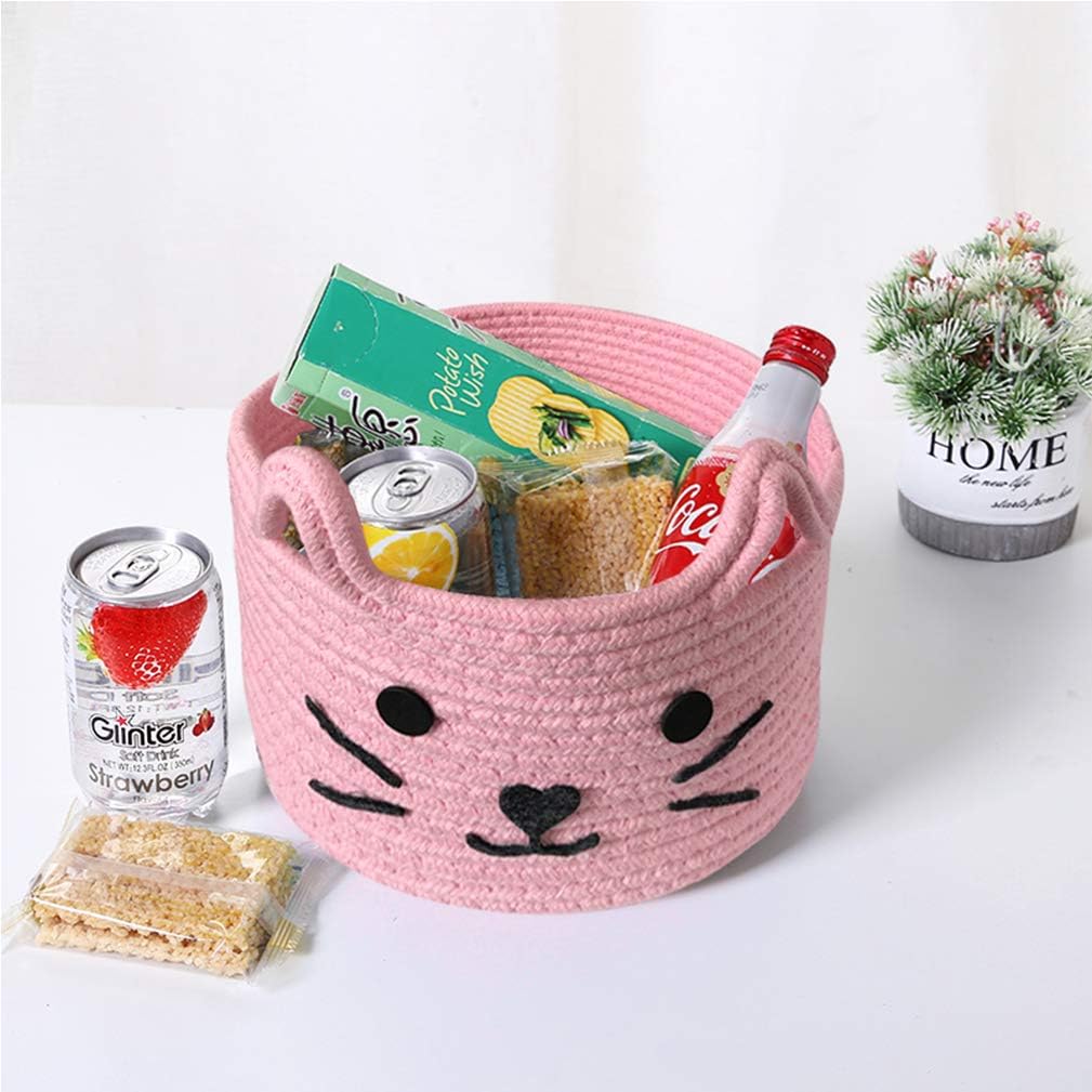 Paniers de Rangement - CottonStorageBaskets™ - Rose - Ma maison exquise