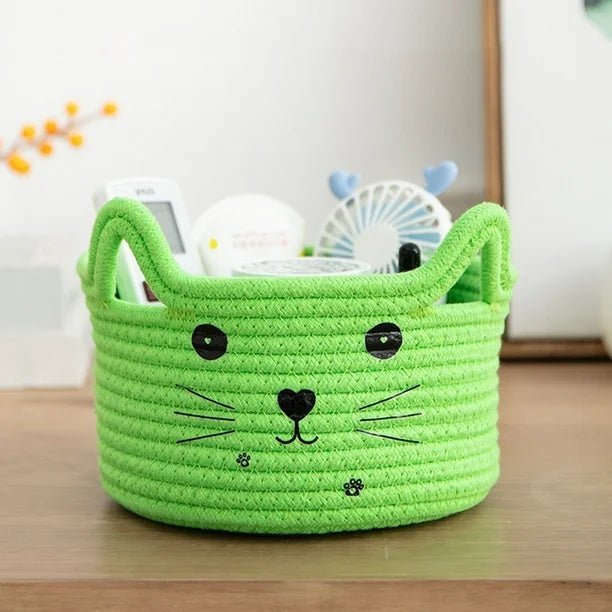 Paniers de Rangement - CottonStorageBaskets™ - Vert - Ma maison exquise