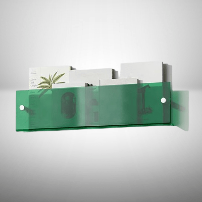 Porte revue mural - ModernStorageRack™ - Vert - Ma maison exquise