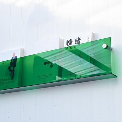 Porte revue mural - ModernStorageRack™ - Vert - Ma maison exquise
