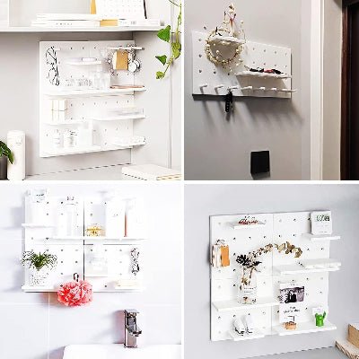 Rangement Mural - WallGrid™ - Blanc - Ma maison exquise