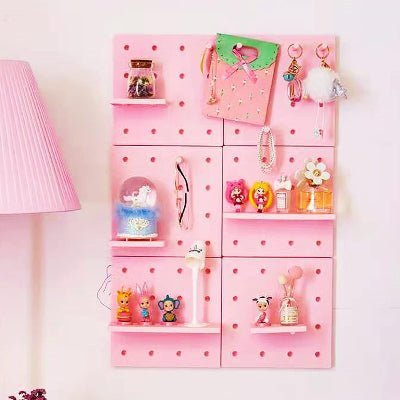 Rangement Mural - WallGrid™ - Rose - Ma maison exquise