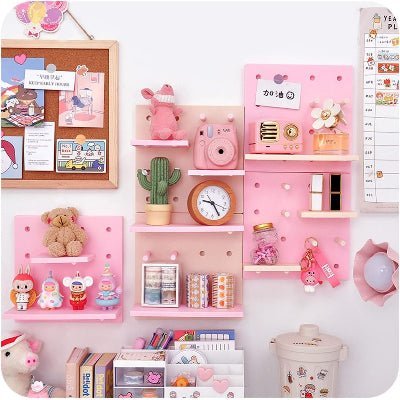 Rangement Mural - WallGrid™ - Rose - Ma maison exquise