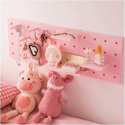Rangement Mural - WallGrid™ - Rose - Ma maison exquise