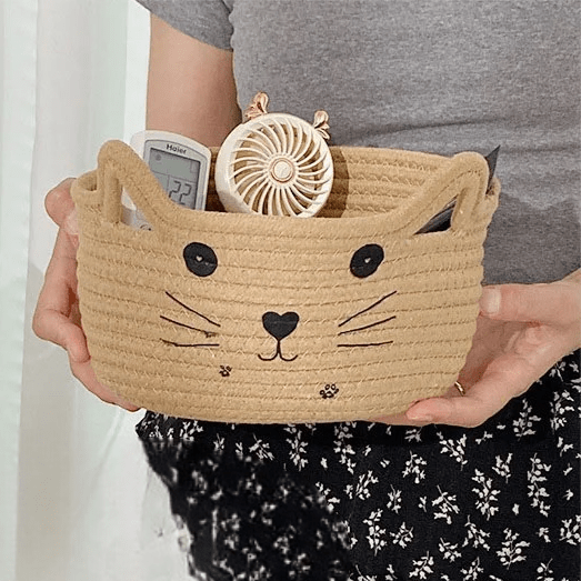 Paniers de Rangement - CottonStorageBaskets™ - Marron - Ma maison exquise