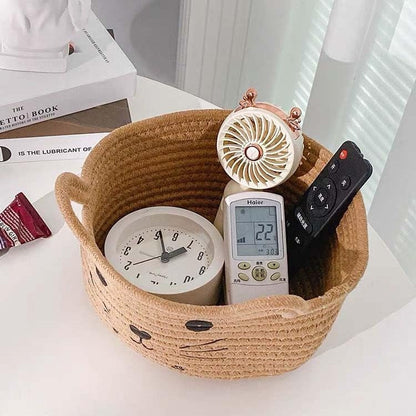Paniers de Rangement - CottonStorageBaskets™ - Marron - Ma maison exquise