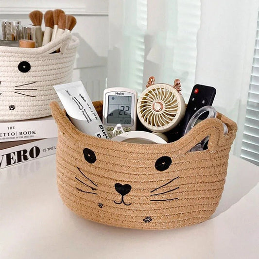 Paniers de Rangement - CottonStorageBaskets™ - Marron - Ma maison exquise