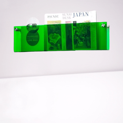 Porte revue mural - ModernStorageRack™ - Vert - Ma maison exquise