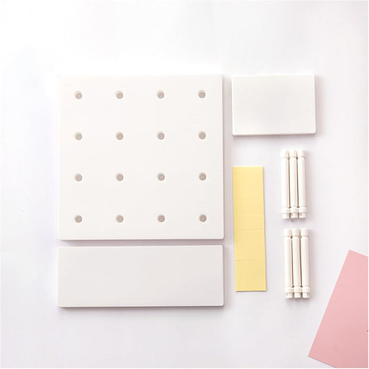 Rangement Mural - WallGrid™ - Blanc - Ma maison exquise