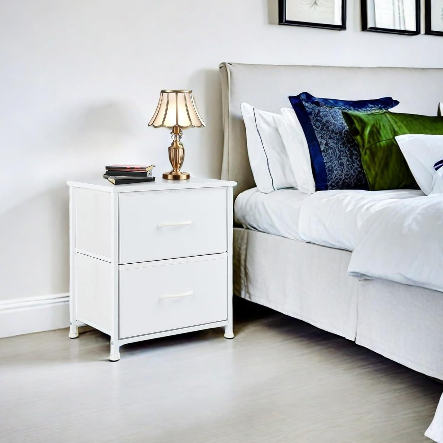 Table de Chevet - JHKCab™ - Blanc - Ma maison exquise