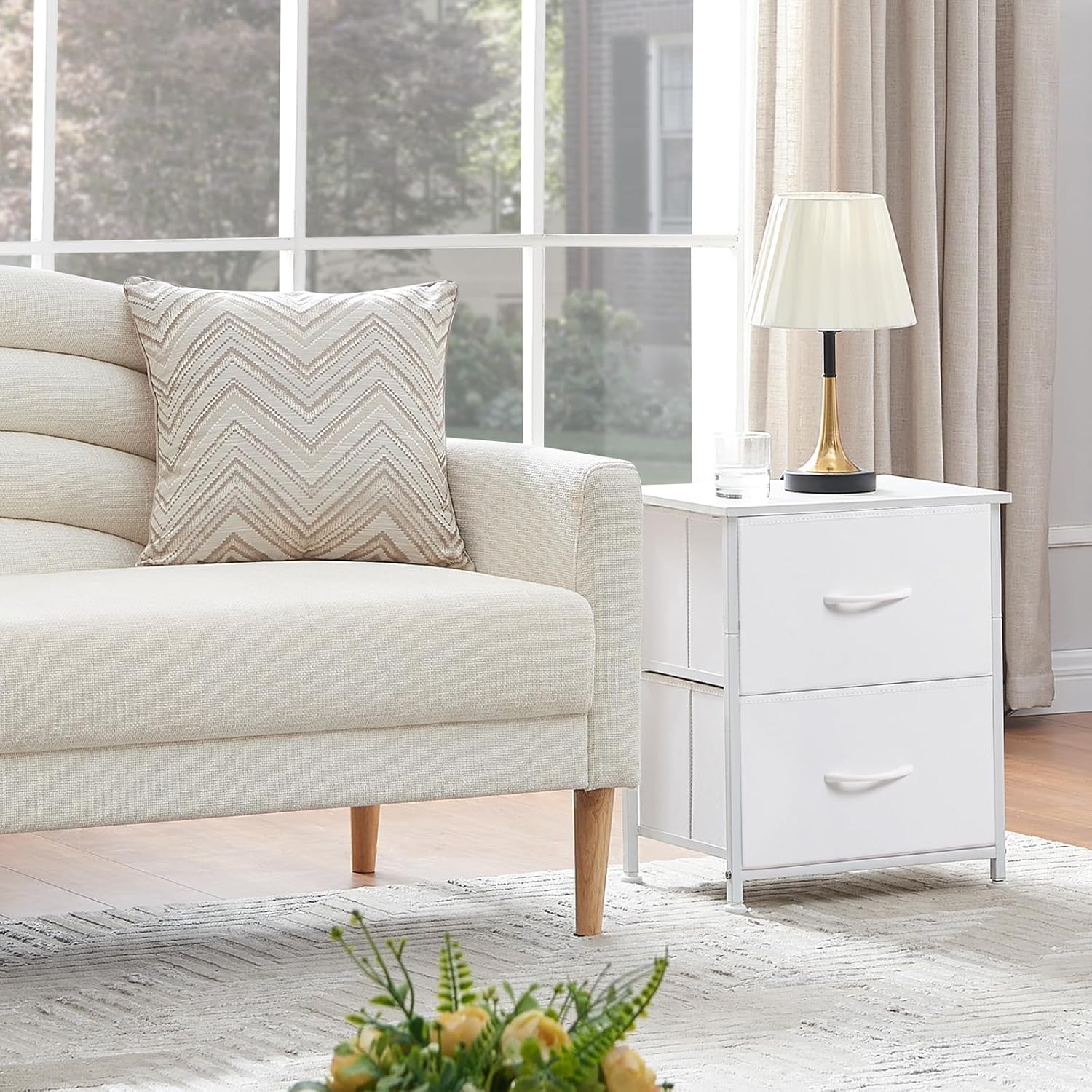 Table de Chevet - JHKCab™ - Blanc - Ma maison exquise