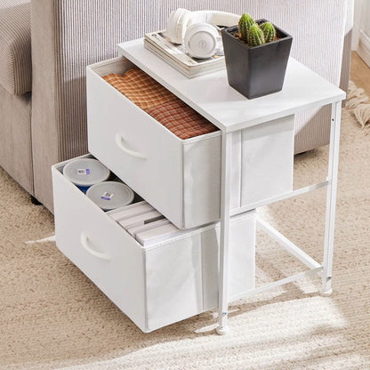 Table de Chevet - JHKCab™ - Blanc - Ma maison exquise