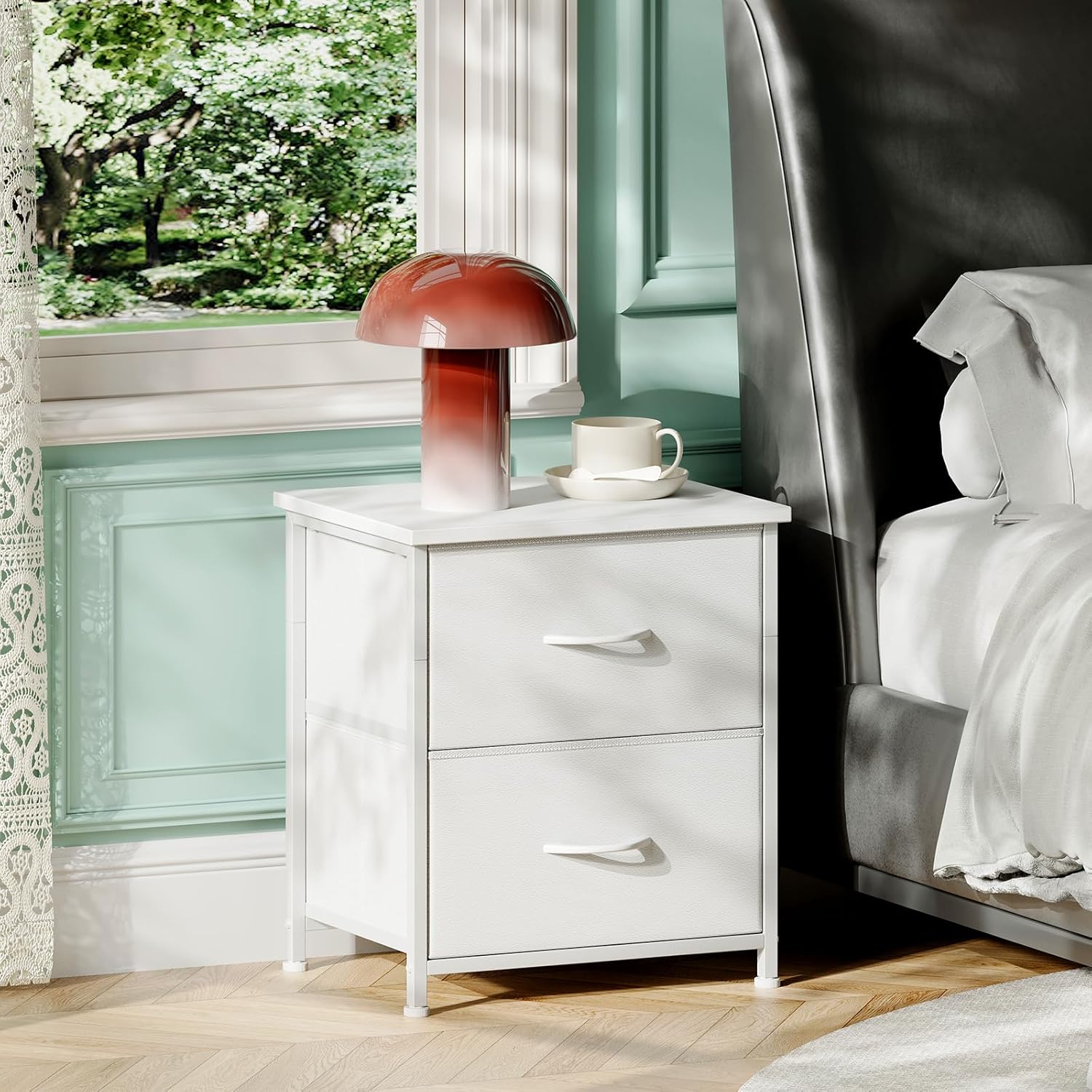 Table de Chevet - JHKCab™ - Blanc - Ma maison exquise