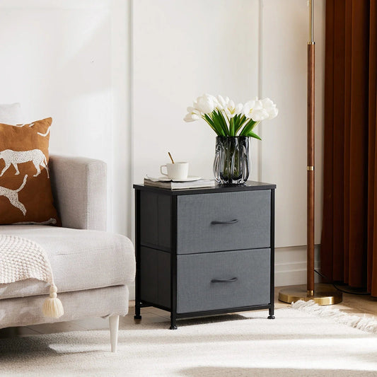Table de Chevet - JHKCab™ - Gris - Ma maison exquise